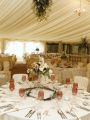 Wedding Reception in  marquee in Sulhamstead
