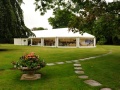 Wedding reception marquee in Windlesham, Surrey