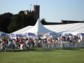 Entertaining in a marquee in West Berkshire